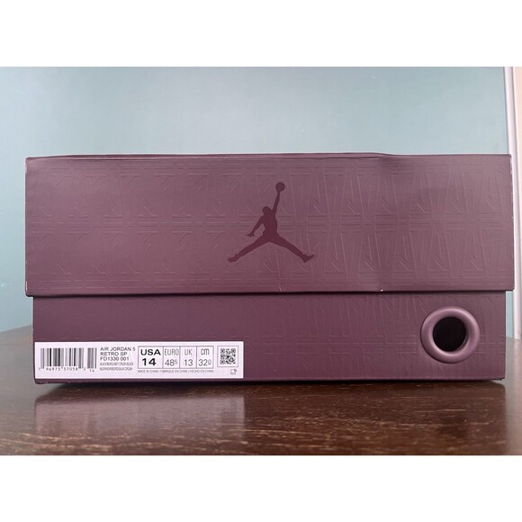Nike Air Jordan 5 Retro SP x A Ma Maniére "Dusk" Men's Size 14 FD1330-001 - Picture 11 of 11